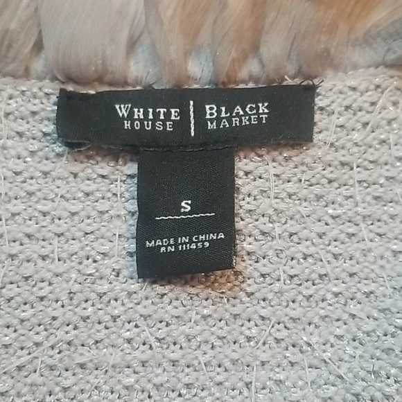 Silver sequin sweater - Picture 3 of 8